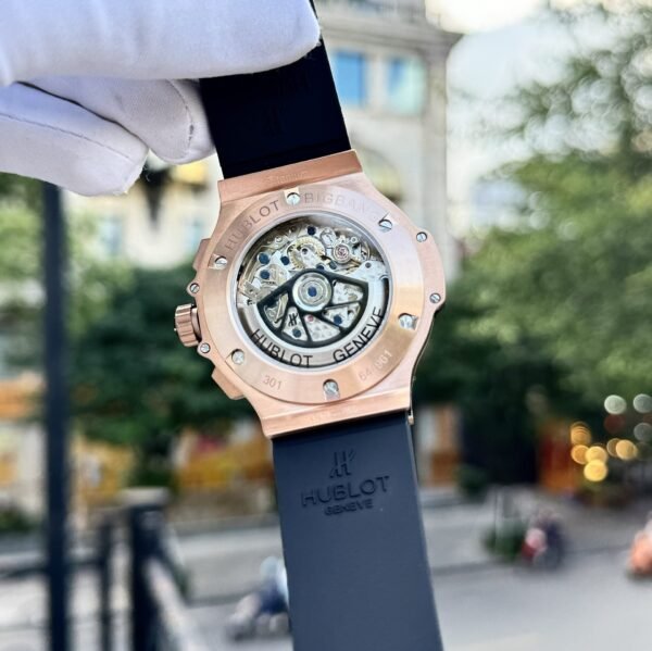Hublot Watch Big Bang Chronograph King Gold Black Dial 44mm - Image 6