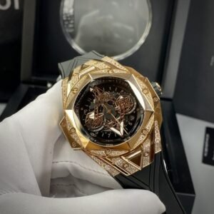 Hublot  Watch Big Bang Sang Bleu II King Gold  44mm
