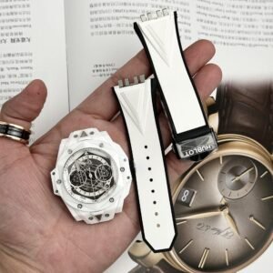 Hublot  Watch Big Bang Sang Bleu II White Ceramic 45mm