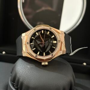 Hublot Orlinski King Gold Demi Diamond Watch 40mm
