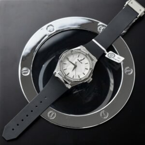 Hublot Orlinski White Dial  Watch Moissanite Diamonds 40mm