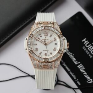 Hublot  Watch Big Bang One Click King Gold Black Dial Rubber Strap 39mm