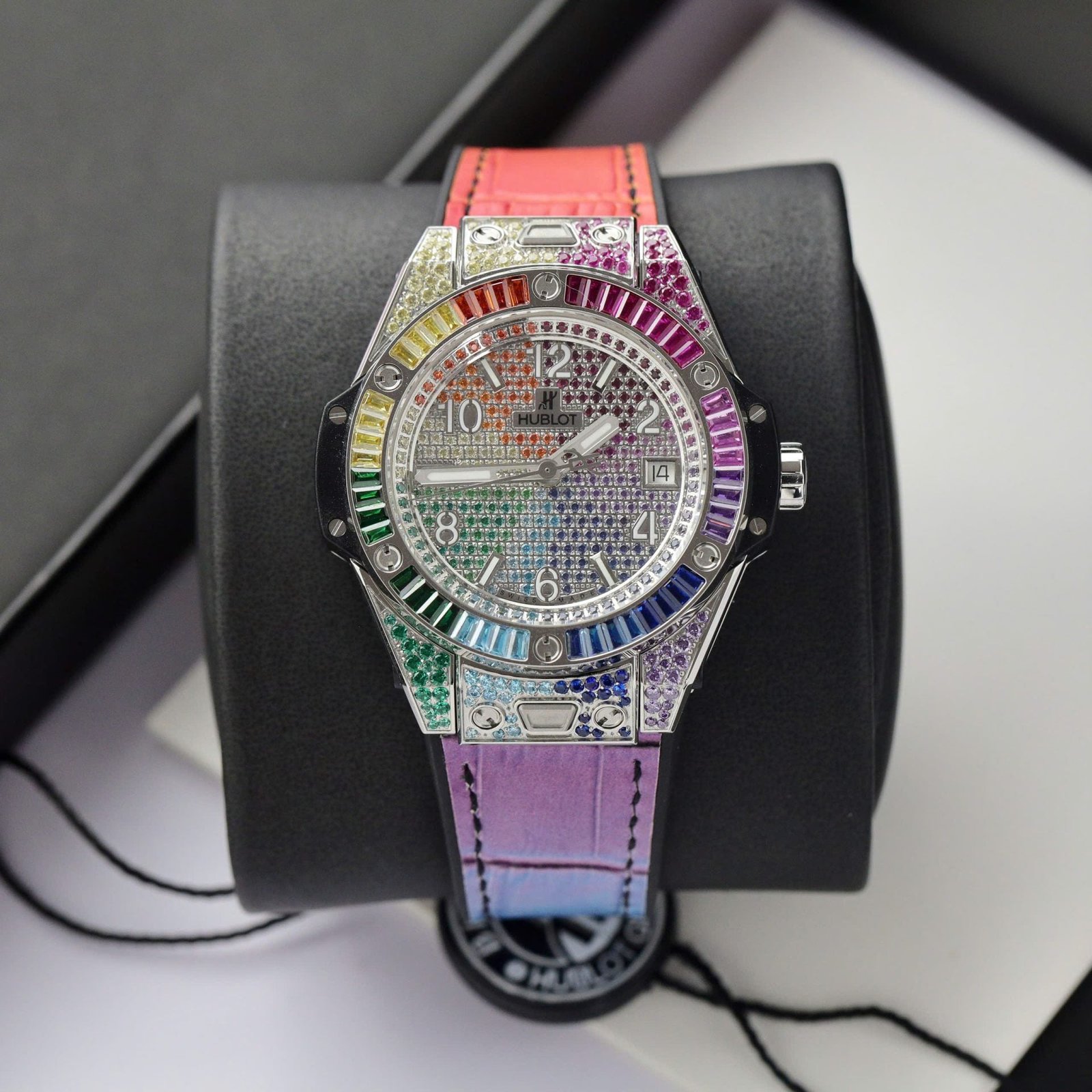 Hublot Watch Big Bang One Click Rainbow Unisex 39mm - Image 2