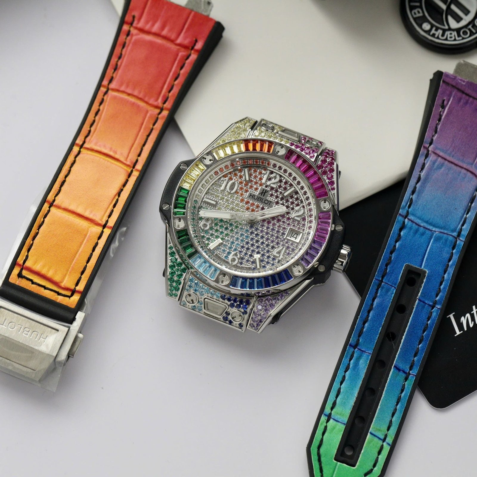 Hublot Watch Big Bang One Click Rainbow Unisex 39mm - Image 3