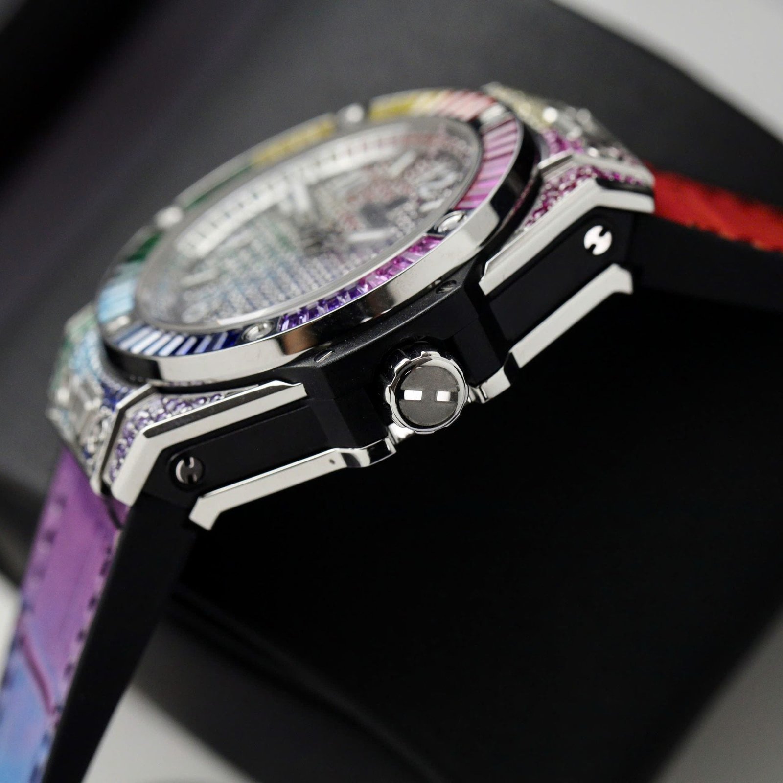 Hublot Watch Big Bang One Click Rainbow Unisex 39mm - Image 7