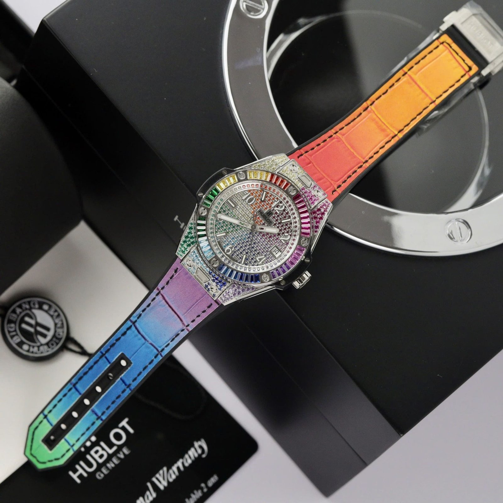 Hublot Watch Big Bang One Click Rainbow Unisex 39mm