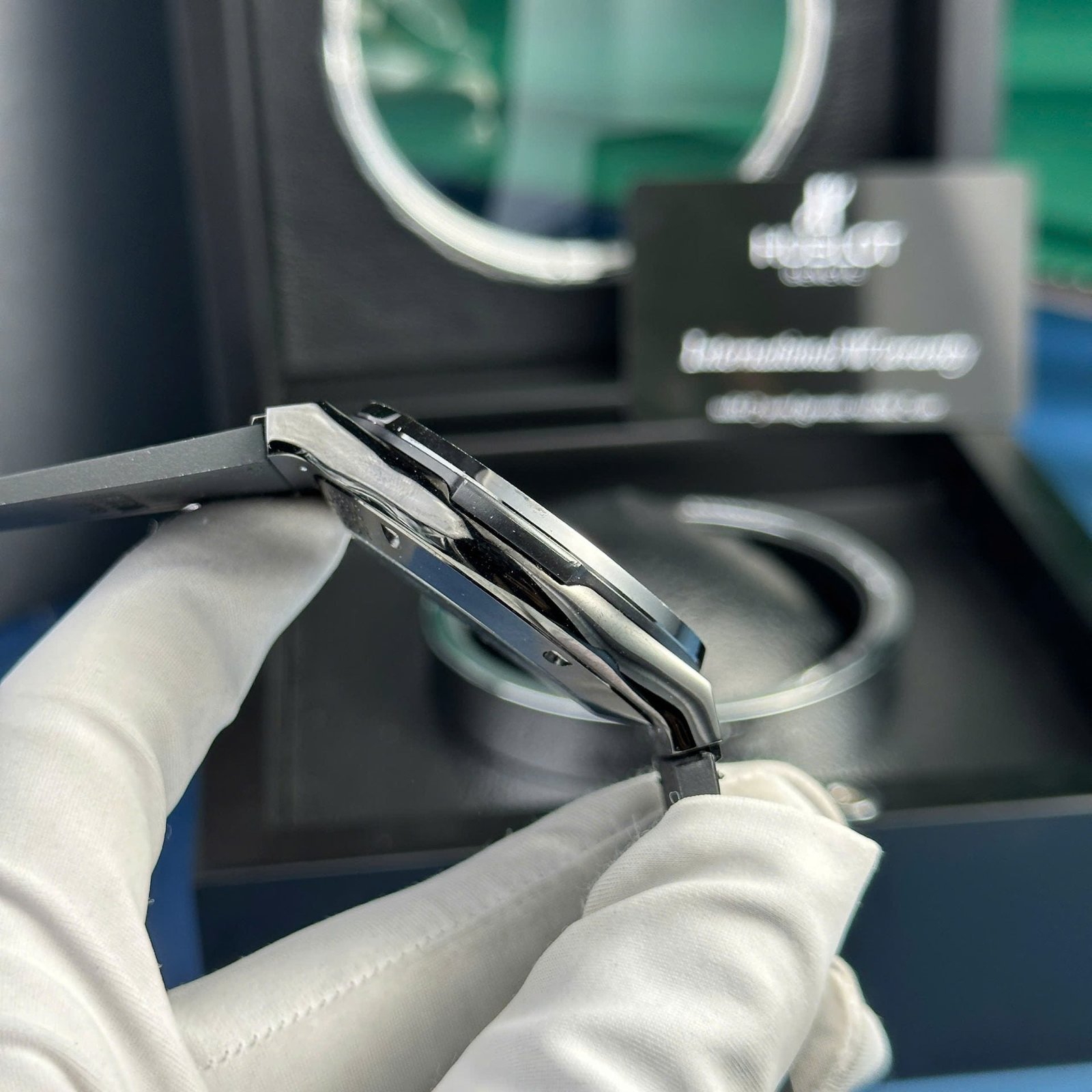 Hublot Watch Classic Fusion Skeleton Tourbillon Black Ceramic 45mm - Image 6