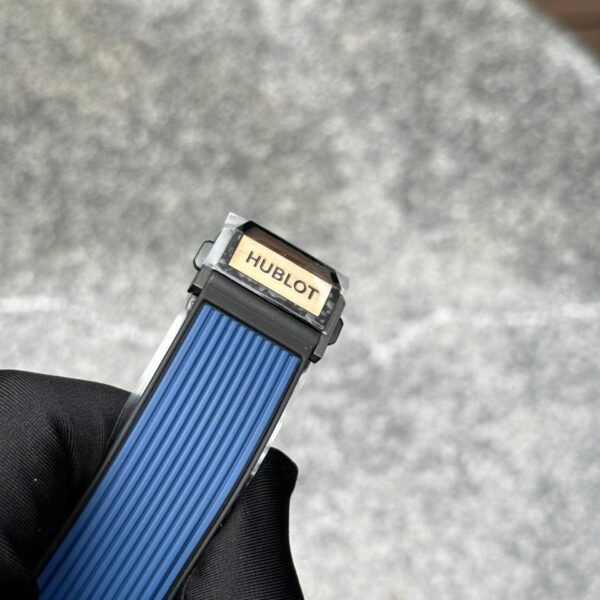 Hublot Watch Big Bang Unico King Gold Blue Ceramic Benzel 44mm - Image 8