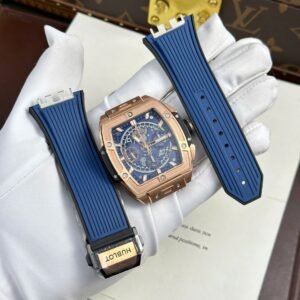 Hublot Spirit Of Big Bang King Gold  Watch Dial Blue 42mm