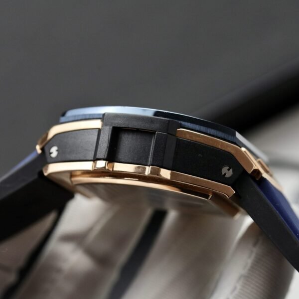 Hublot Watch Spirit Of Big Bang King Gold Bezel Ceramic Blue 42mm - Image 7