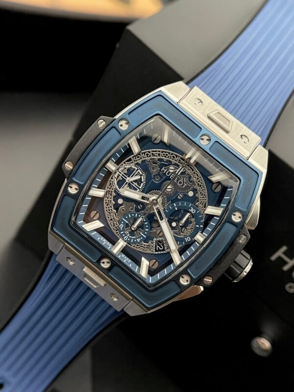 Hublot Spirit Of Big Bang Watch Titanium Blue 42mm - Image 3