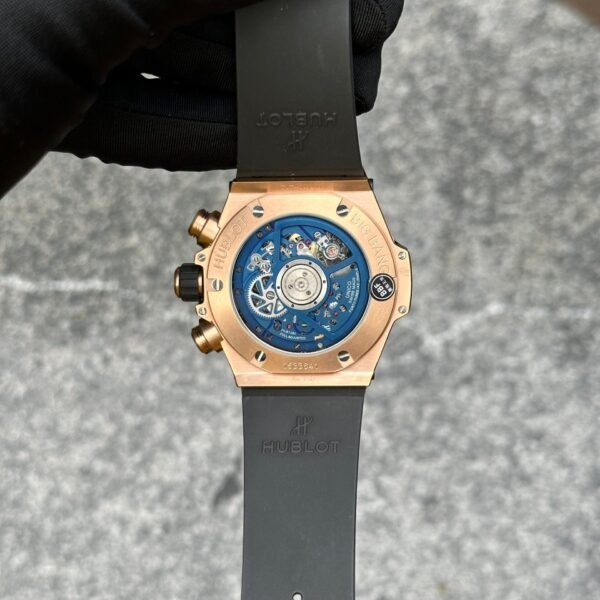 Hublot Watch Big Bang Unico King Gold Blue Ceramic Benzel 44mm - Image 7