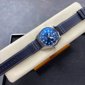 IWC Schaffhausen Pilot’s Mark XX Watch Blue Dial 40mm