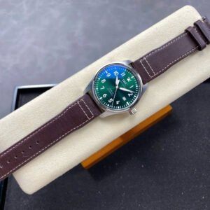 IWC Schaffhausen Pilot’s Mark XX Green Dial Watch 40mm