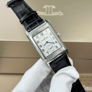Jaeger LeCoultre Watch Tribute Small Seconds 2 Dial Black And White 28.3x47mm