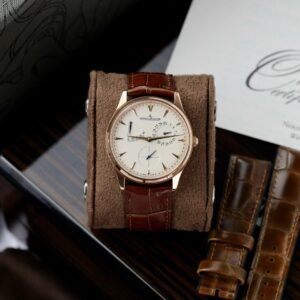 Jaeger Lecoultre Watch Ultra Thin Rose Gold 39mm