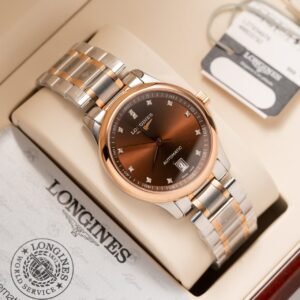 Longines Watch L2.628.5.67.7 Chocolate Dial 38.5mm