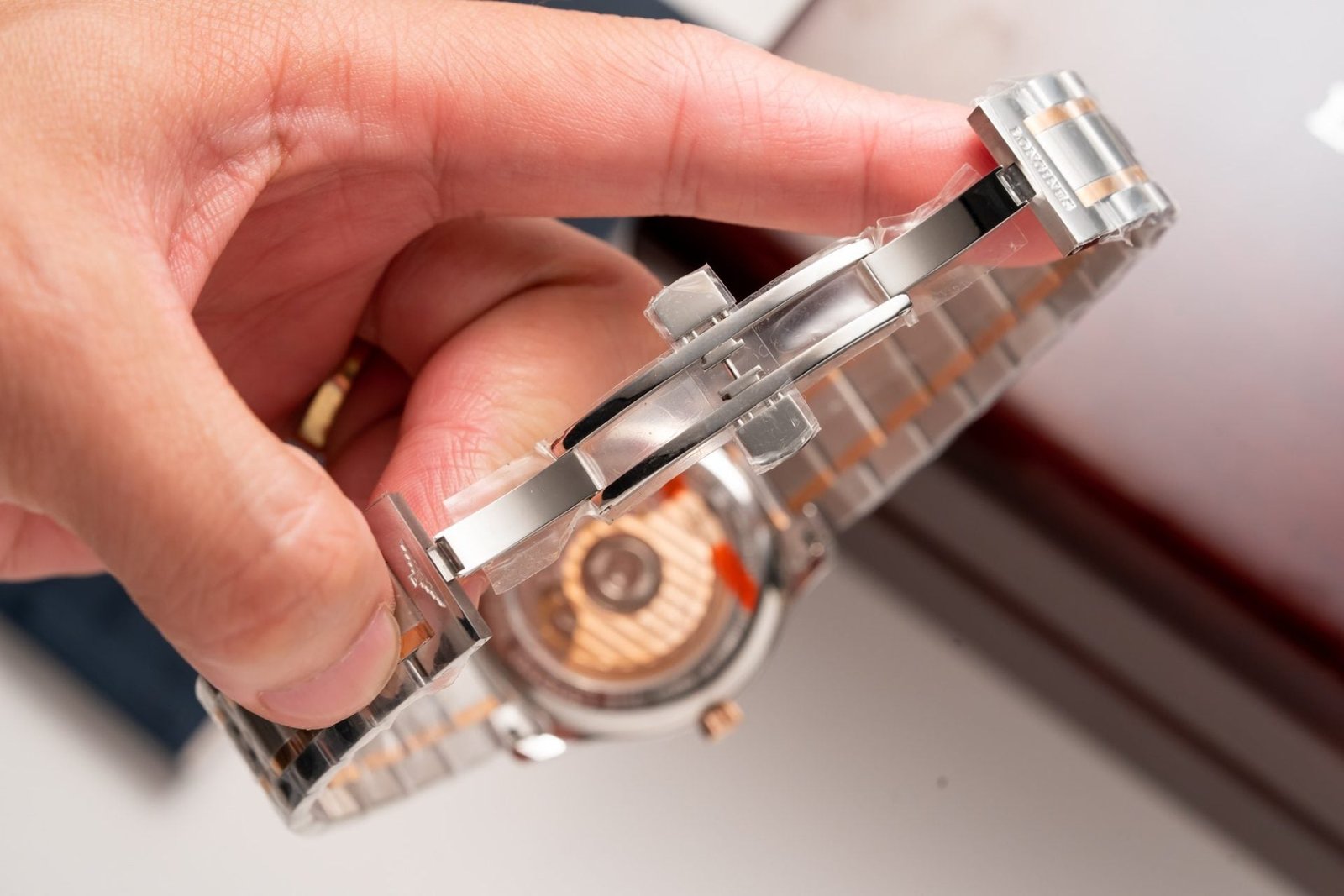 Longines Watch L2.628.5.67.7 Chocolate Dial 38.5mm - Image 7