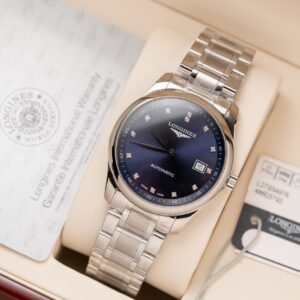 Longines Watch Lyre L4.961.4.92.6 Blue Dial Metal Wire 40mm