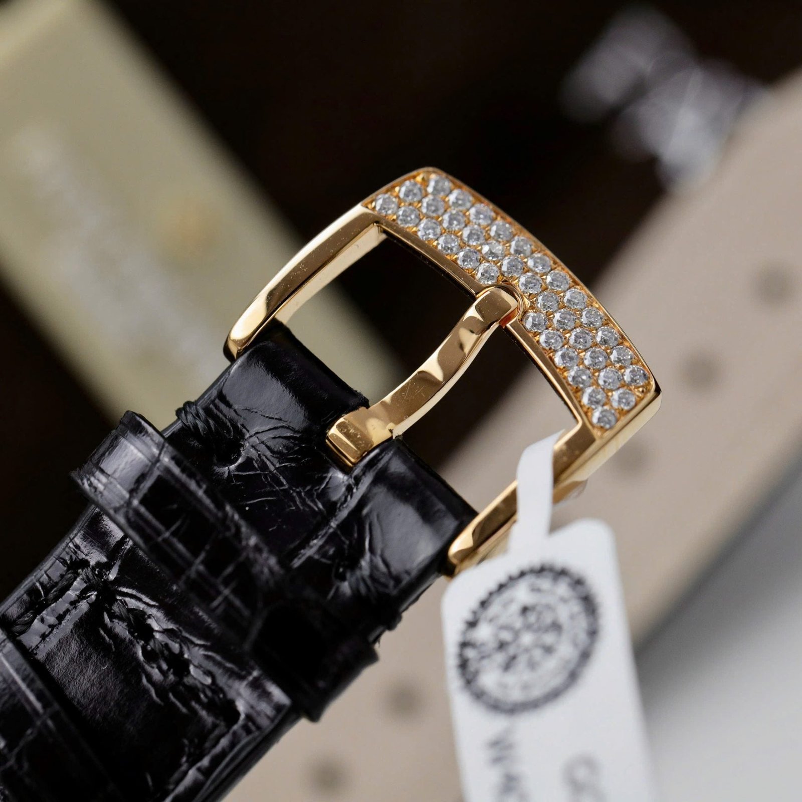 Chopard Happy Sport 274809 Watch 18K Gold Wrapped + Diamonds Moissanite 36mm - Image 9