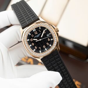 Patek Philippe Aquanaut 5067 Moissanite Diamonds 35.6mm
