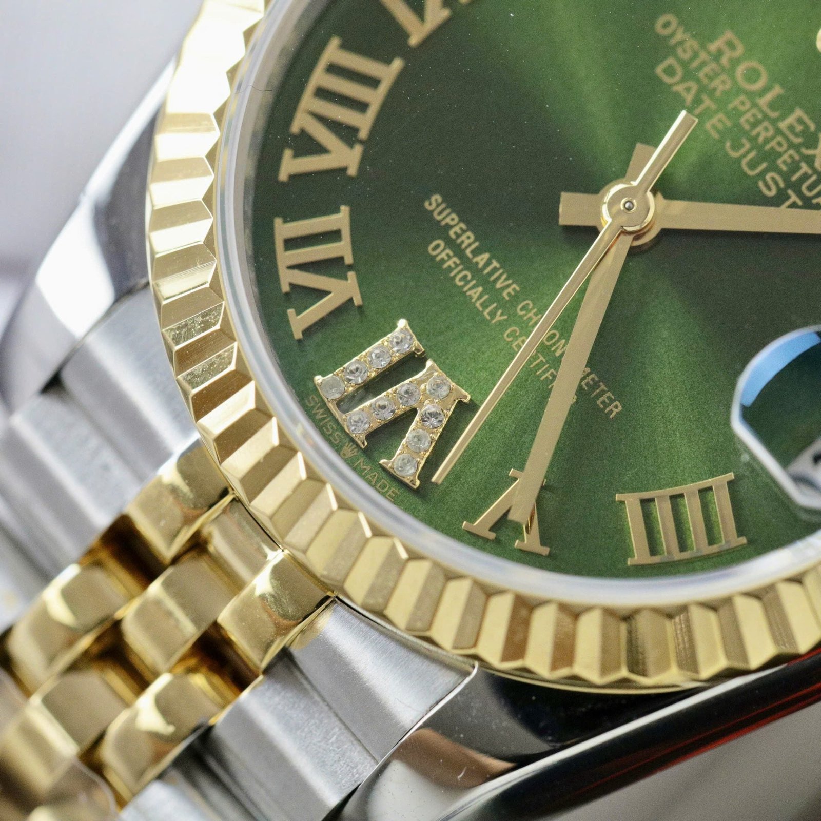 Rolex DateJust Women Watch Demi Yellow Gold Jubilee Strap 31mm - Image 5