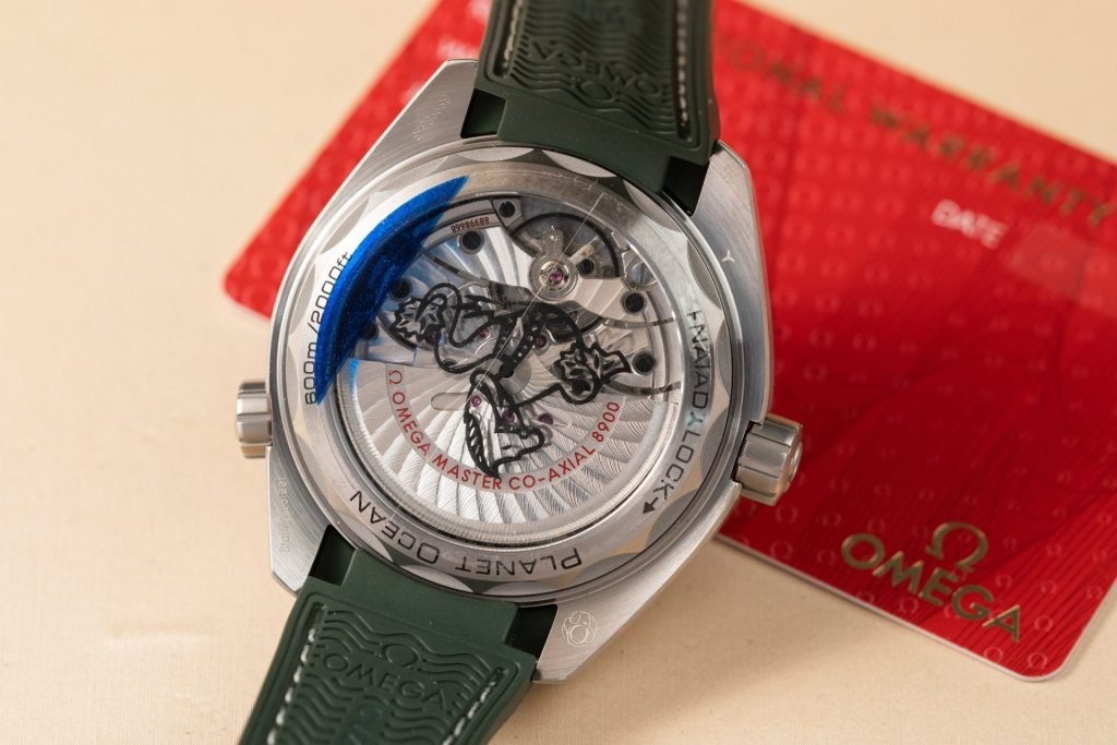 Omega Watch Planet Ocean 600M Dial Gray 43.5mm - Image 6