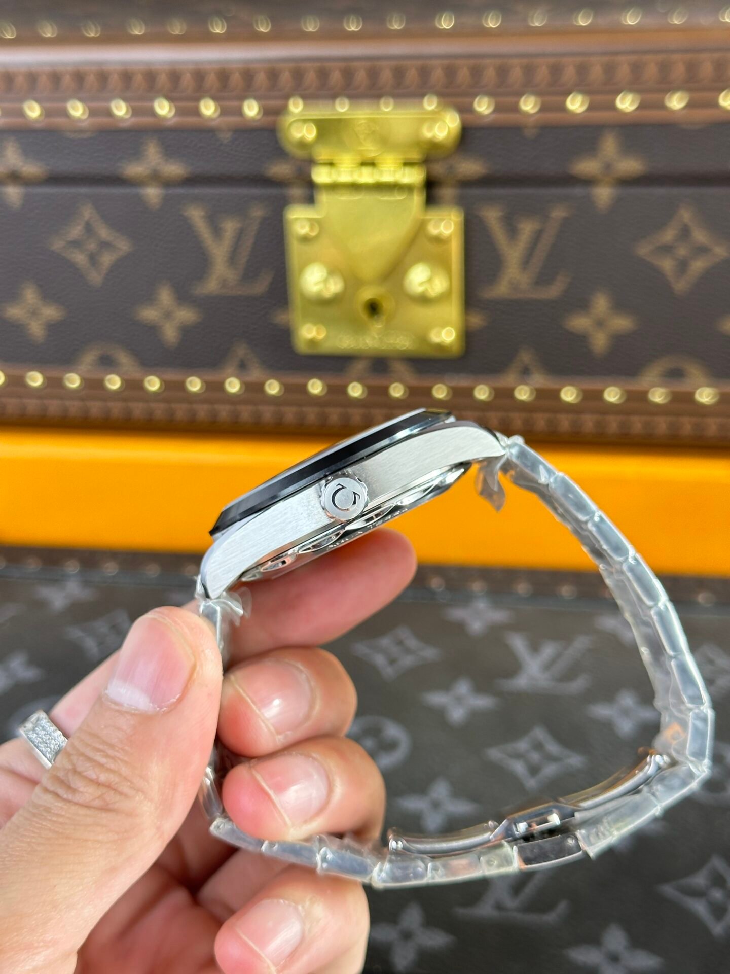 Omega Watch Seamaster Aqua Terra Gray Dial 43mm - Image 6