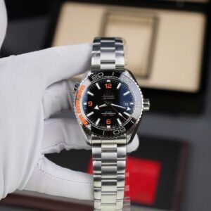 Omega Seamaster Watch Planet Ocean Metal Wire 43.5mm