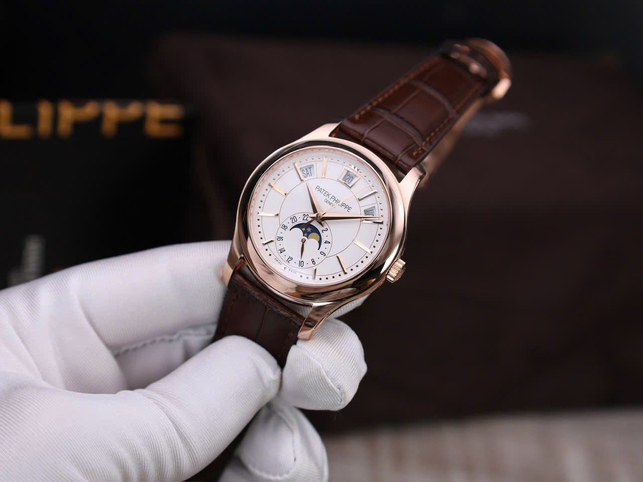 Patek Philippe 5205R 18K Rose Gold Wrapped Watch 40mm - Image 2
