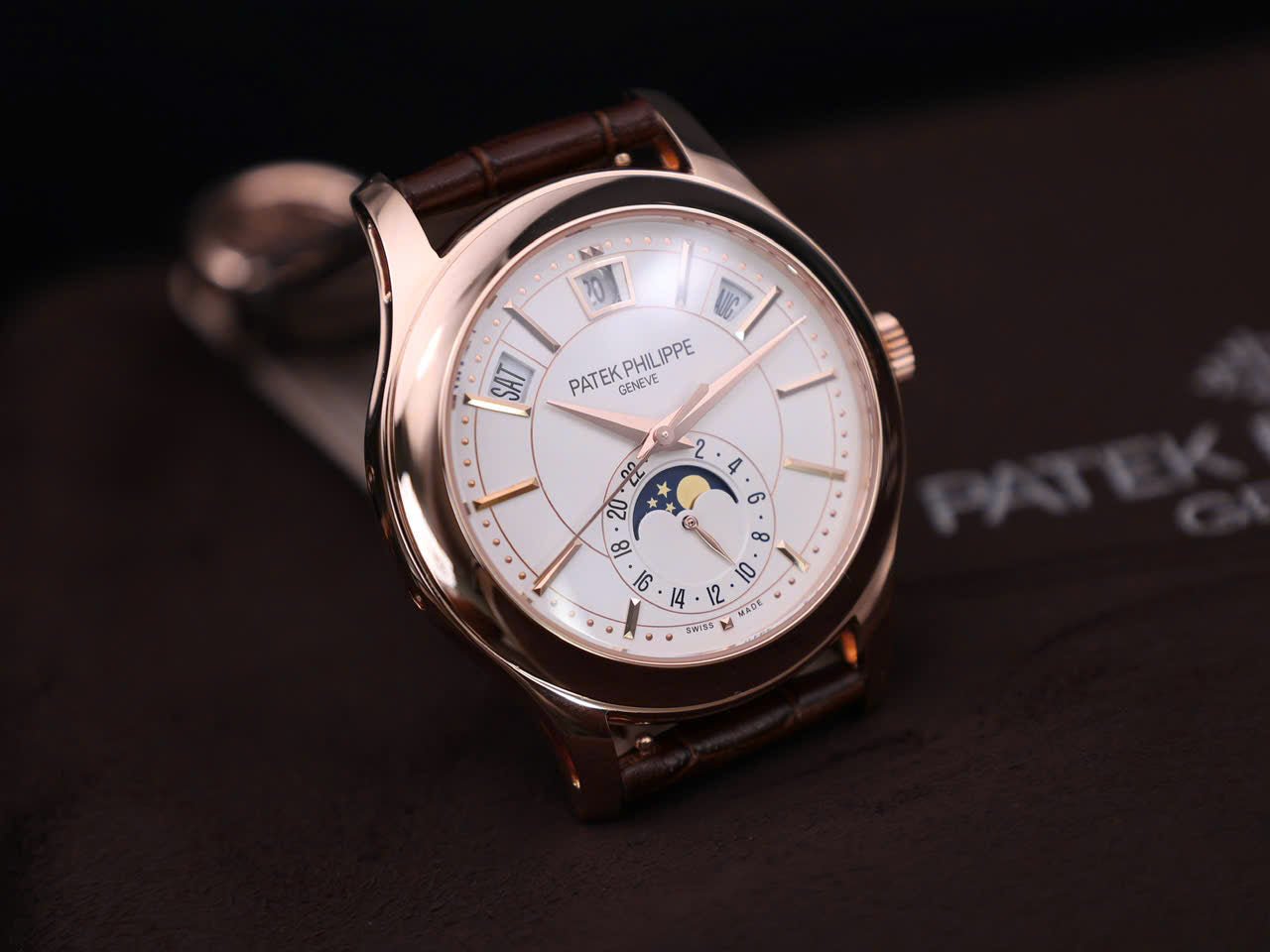 Patek Philippe 5205R 18K Rose Gold Wrapped Watch 40mm - Image 3