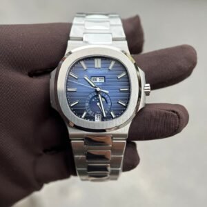 Patek Philippe 5726G Watch Steel Strap Blue Dial 40.5mm