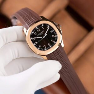 Patek Philippe Aquanaut 5167 Dial Brown Watch Rubber Strap 40mm