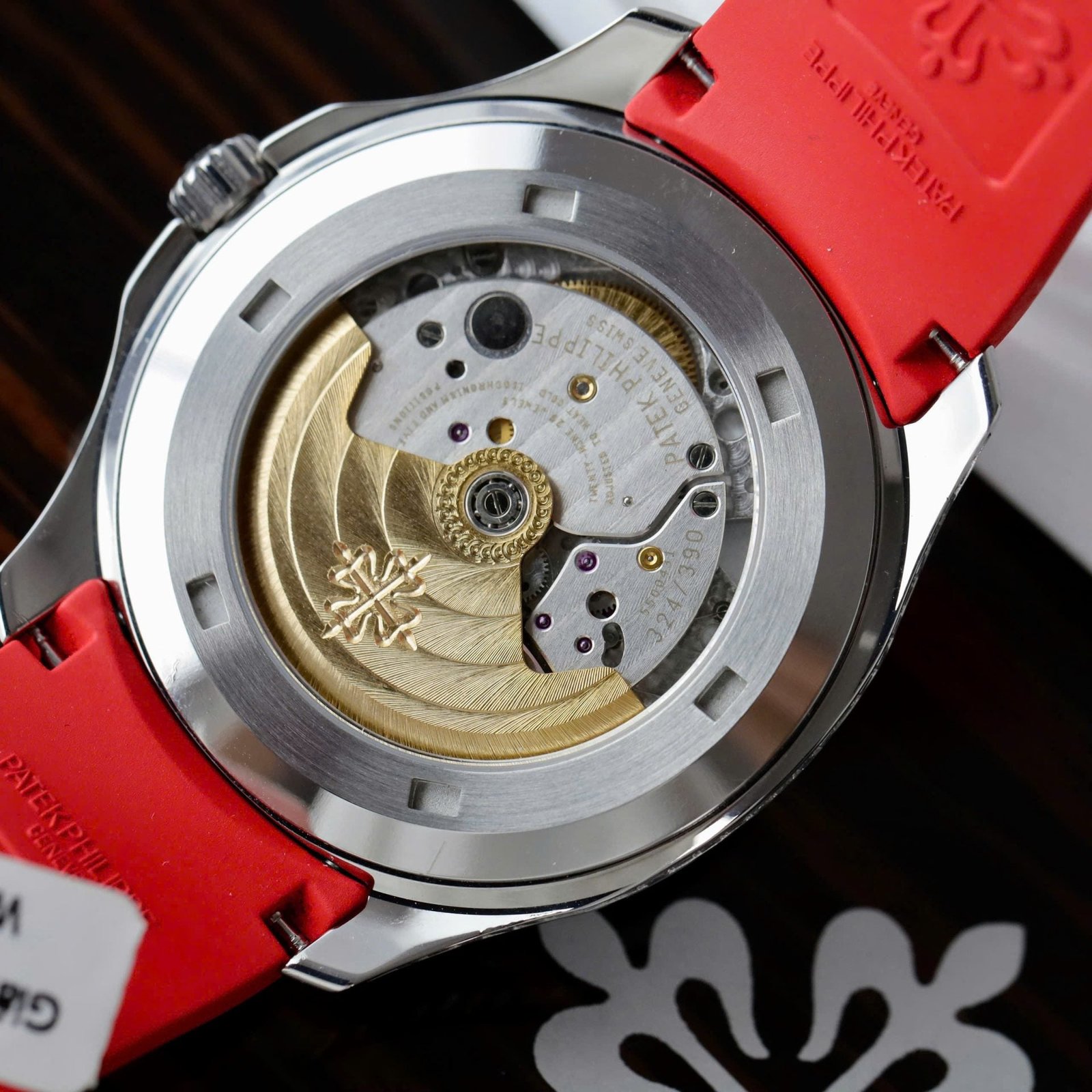 Patek Philippe Aquanaut 5167 Red Watch Moissanite Diamonds Baguette 40mm - Image 8