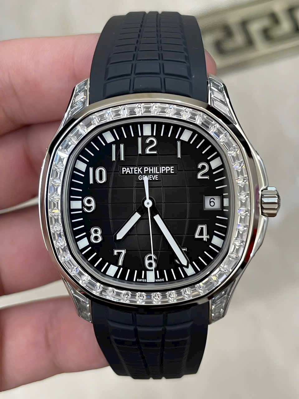 Patek Philippe Watch Aquanaut 5167G Rubber Strap 40mm