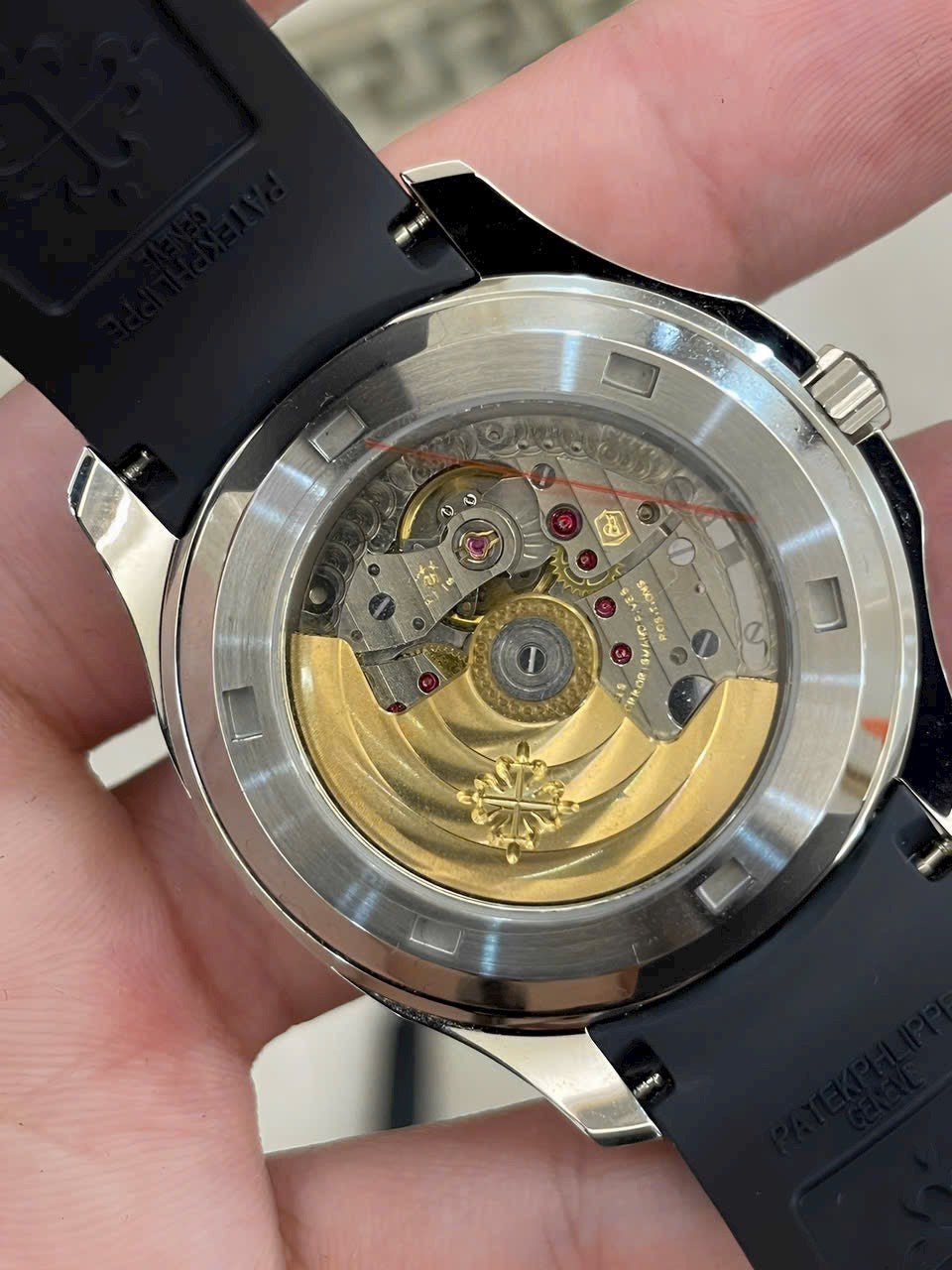 Patek Philippe Watch Aquanaut 5167G Rubber Strap 40mm - Image 8