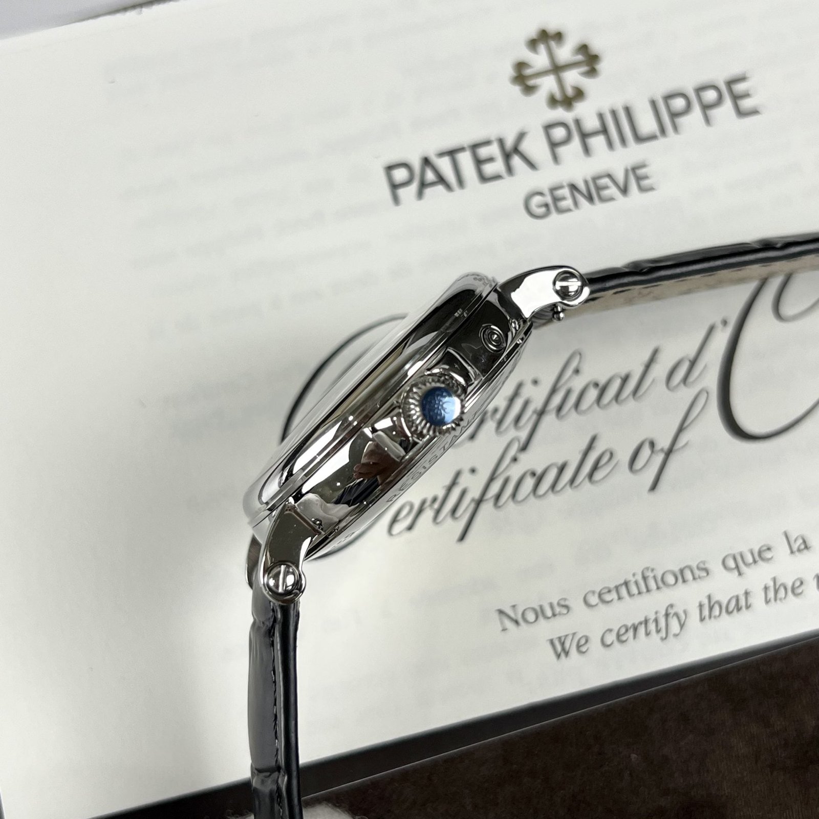 Patek Philippe Watch Grand Complications 5159G White Dial 38mm - Image 5