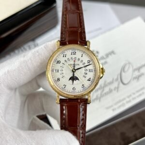 Patek Philippe Watch Grand Complications 5160R Leather Strap 38mm