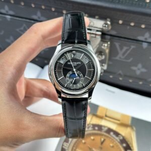 Patek Philippe Watch Complications 5205G Gray Dial Leather Strap 40mm