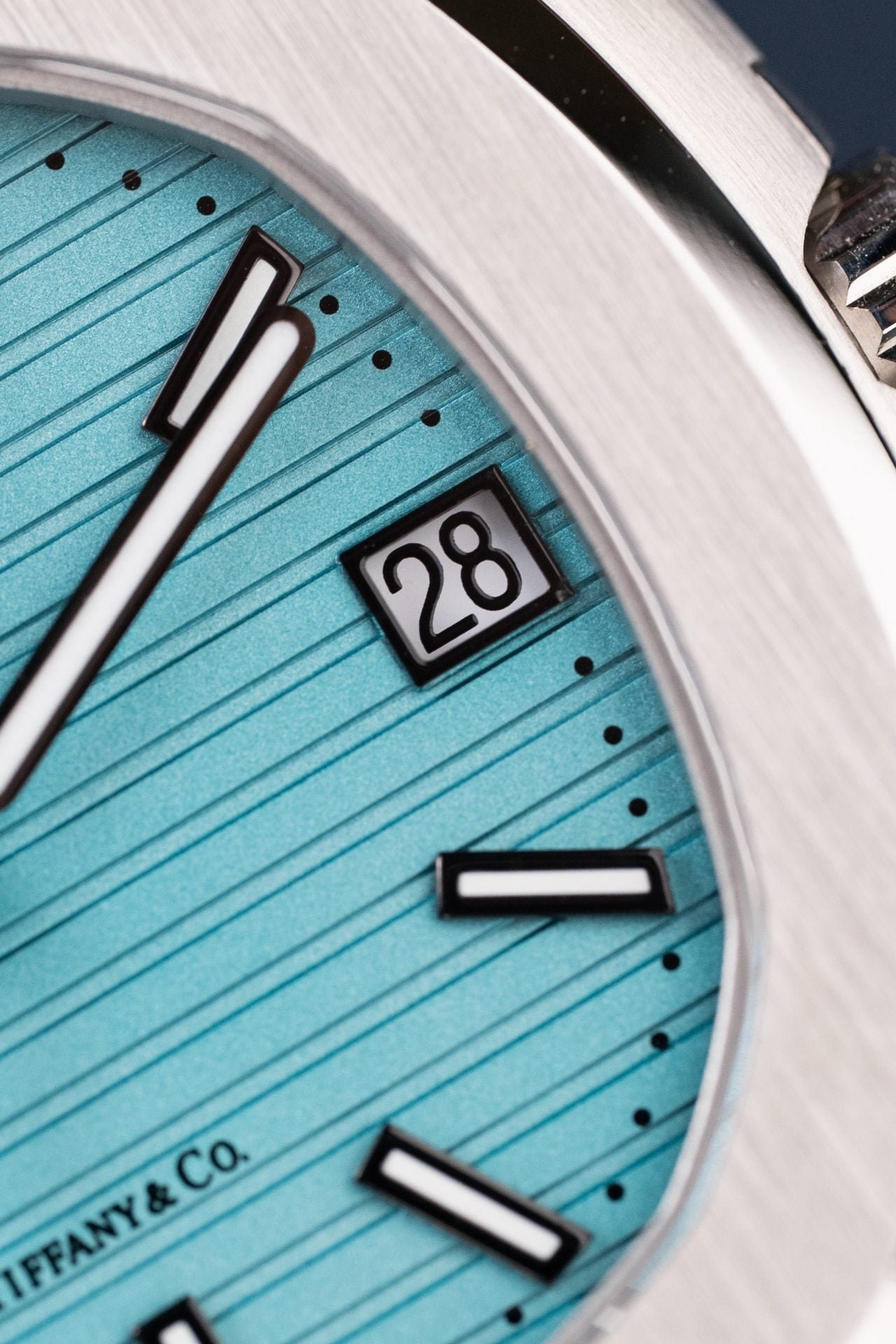 Patek Philippe Nautilus 5711 Tiffany Dial Metal Wire Watch 40mm - Image 5