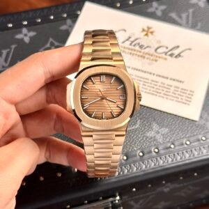 Patek Philippe Nautilus 5711 Brown Dial Rose Gold Case 40mm