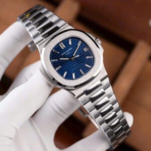 Patek Philippe Nautilus 5711 Watch 40th Anniversary Dial Blue 40mm