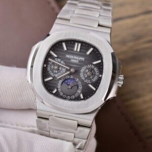 Patek Philippe Men Watch Nautilus 5740 Gray Dial Metal Wire 40mm