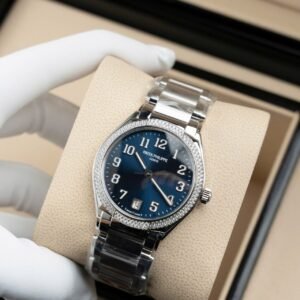 Patek Philippe Twenty 4 7300 Watch Blue Dial Metal Wire 36mm