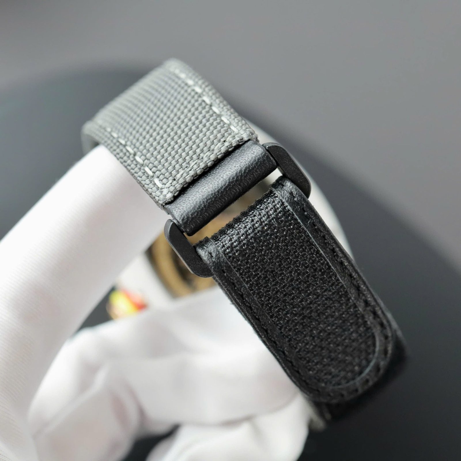 Richard Mille Watch RM88 Smiley Fabic Nato Gray 42mm - Image 9