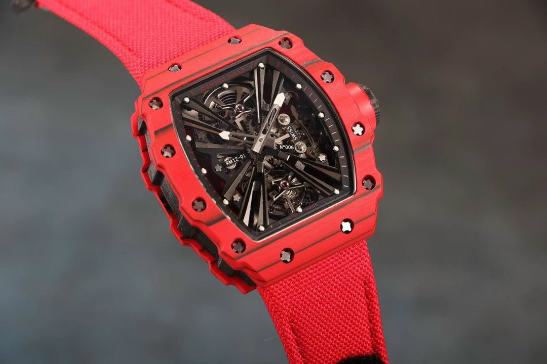 Richard Mille Watch RM12-01 Tourbillon Carbon Red 40mm - Image 2
