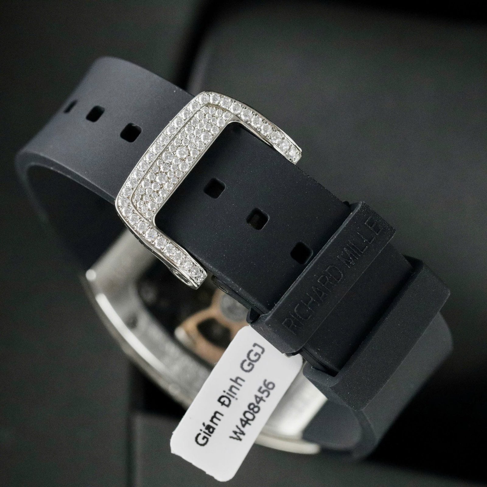 Richard Mille RM007 Watch Moissanite Diamonds 36mm - Image 10