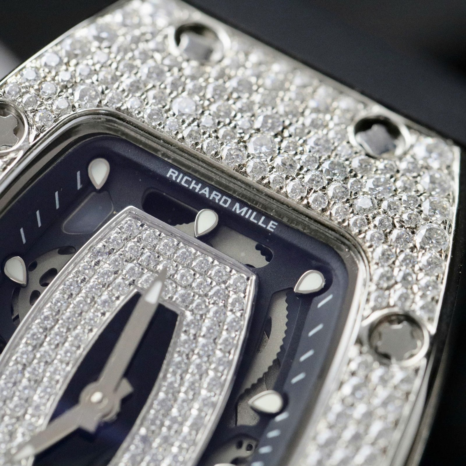Richard Mille RM007 Watch Moissanite Diamonds 36mm - Image 4
