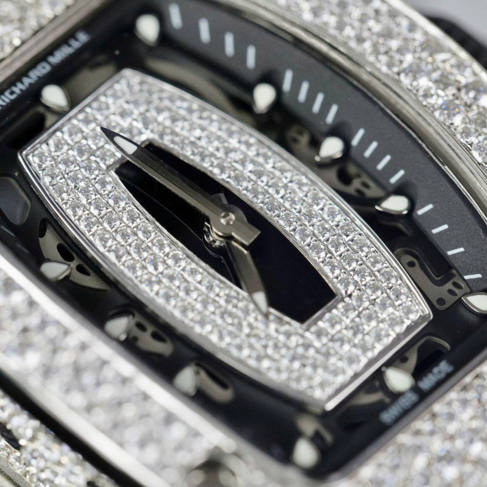Richard Mille RM007 Watch Moissanite Diamonds 36mm - Image 5