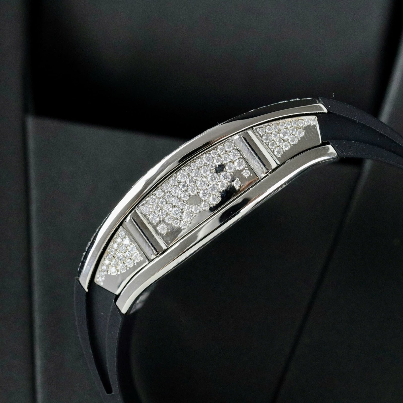 Richard Mille RM007 Watch Moissanite Diamonds 36mm - Image 8